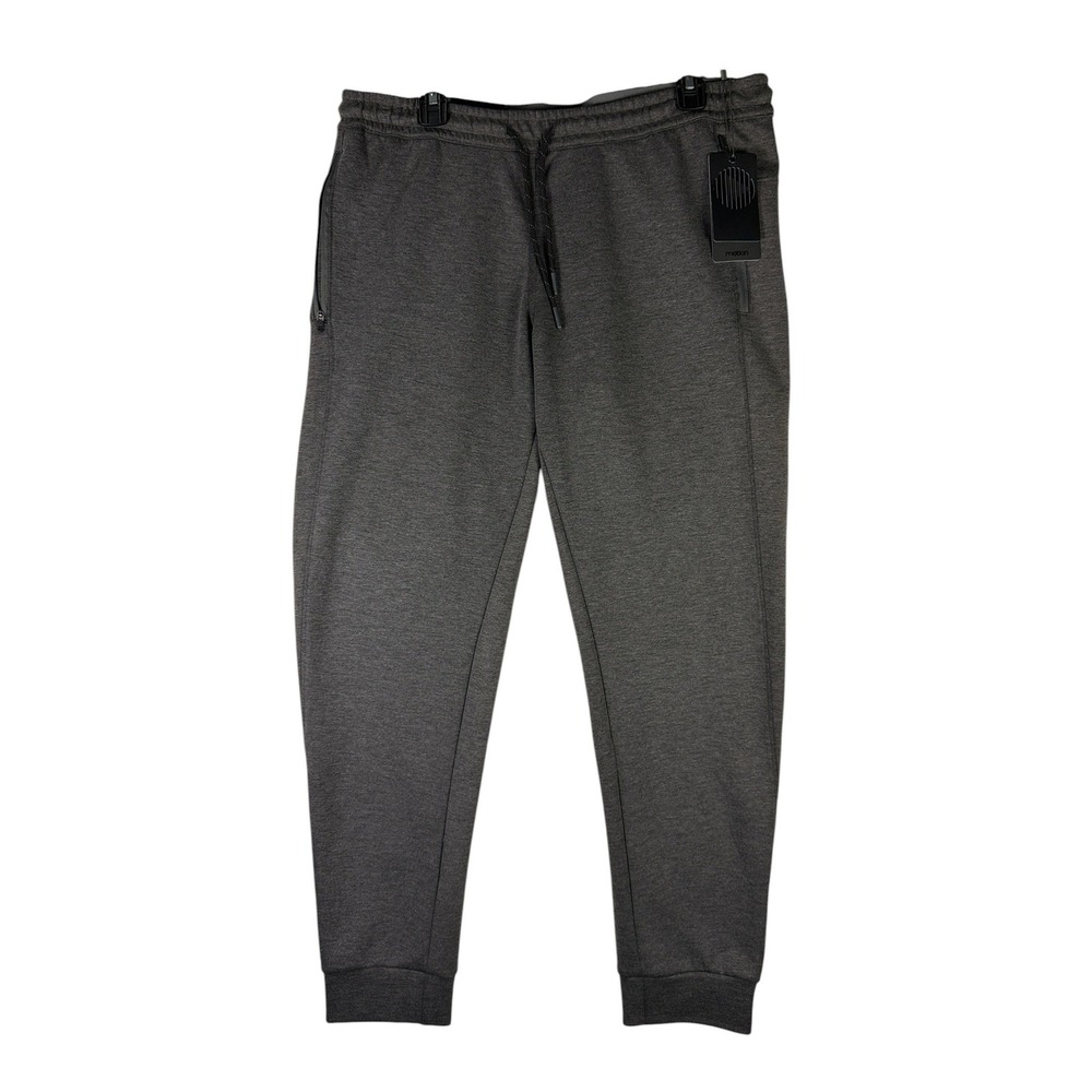 Motion Mens Tech Fleece Jogger Charcoal Heather Pants AM34KB012 Size L NEW‎